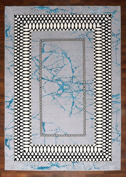 Turkish Geometric Abstract Rug