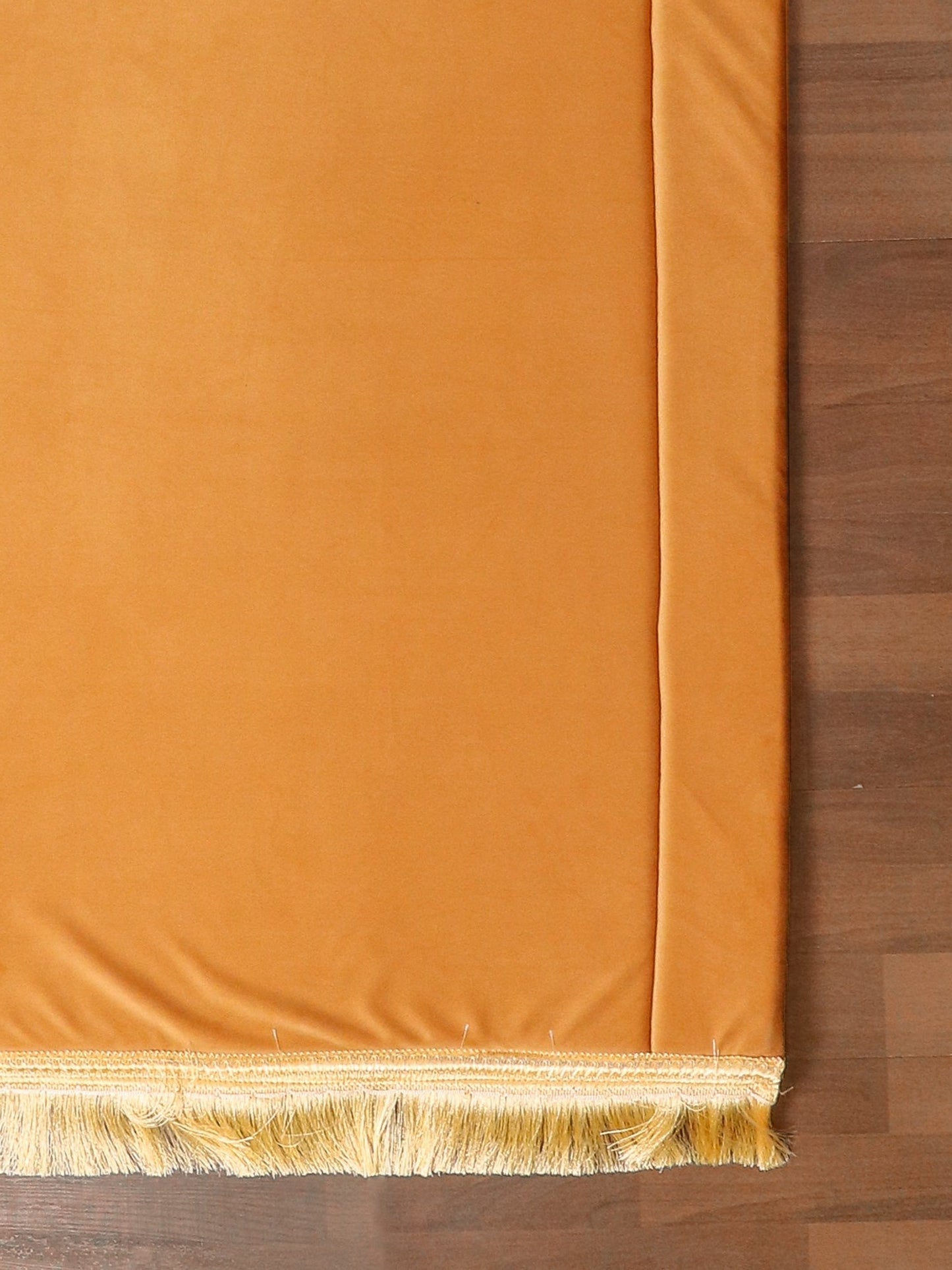 Orange Arch Cut Prayer Mat With Foam Padding