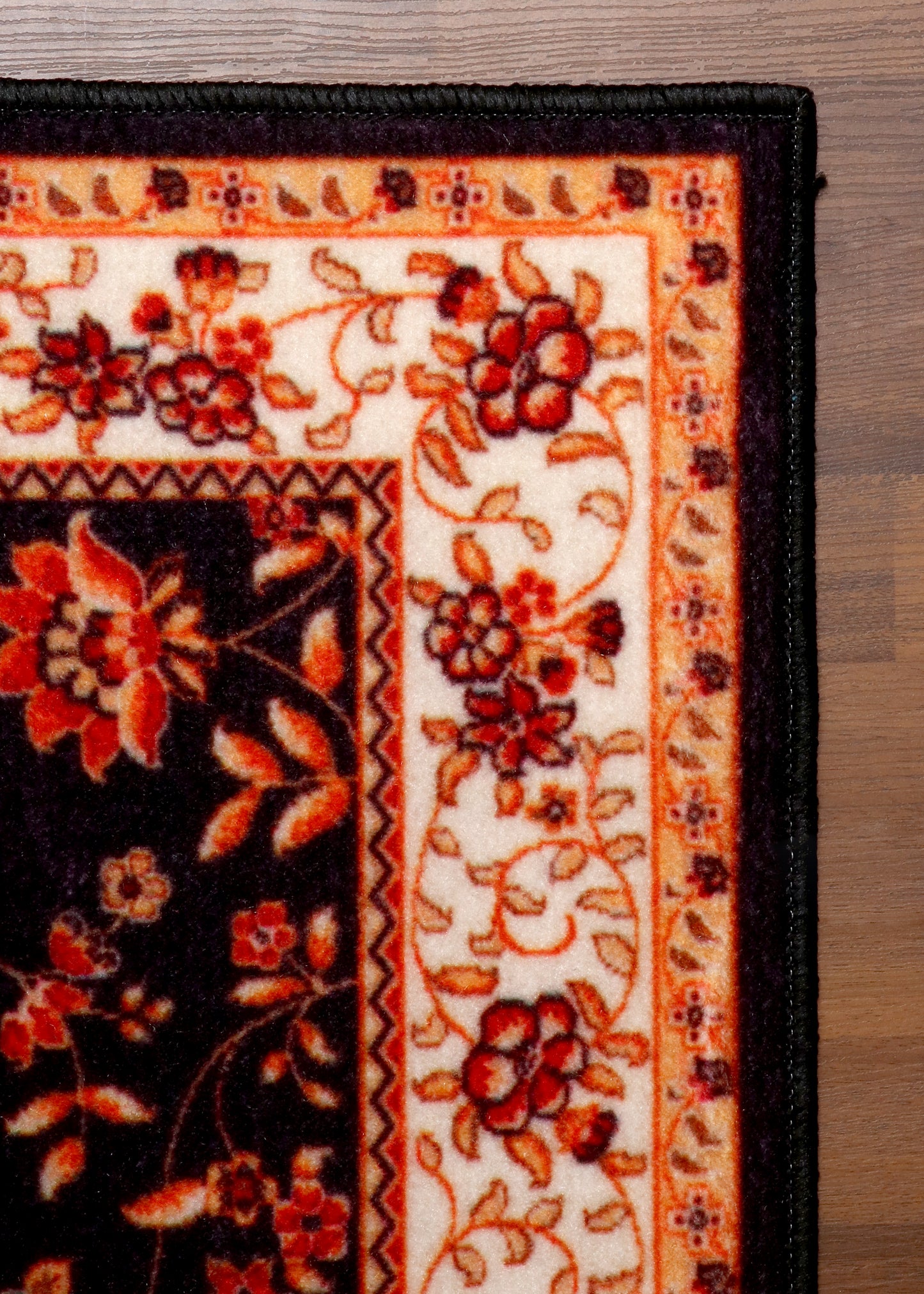Vintage Floral Bloom Area Rug