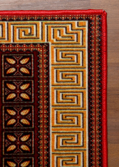 Geometric Greek Pattern Runner