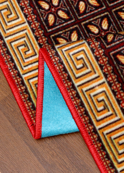 Geometric Greek Pattern Runner