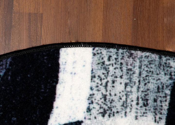 Geometric Round Area Rug