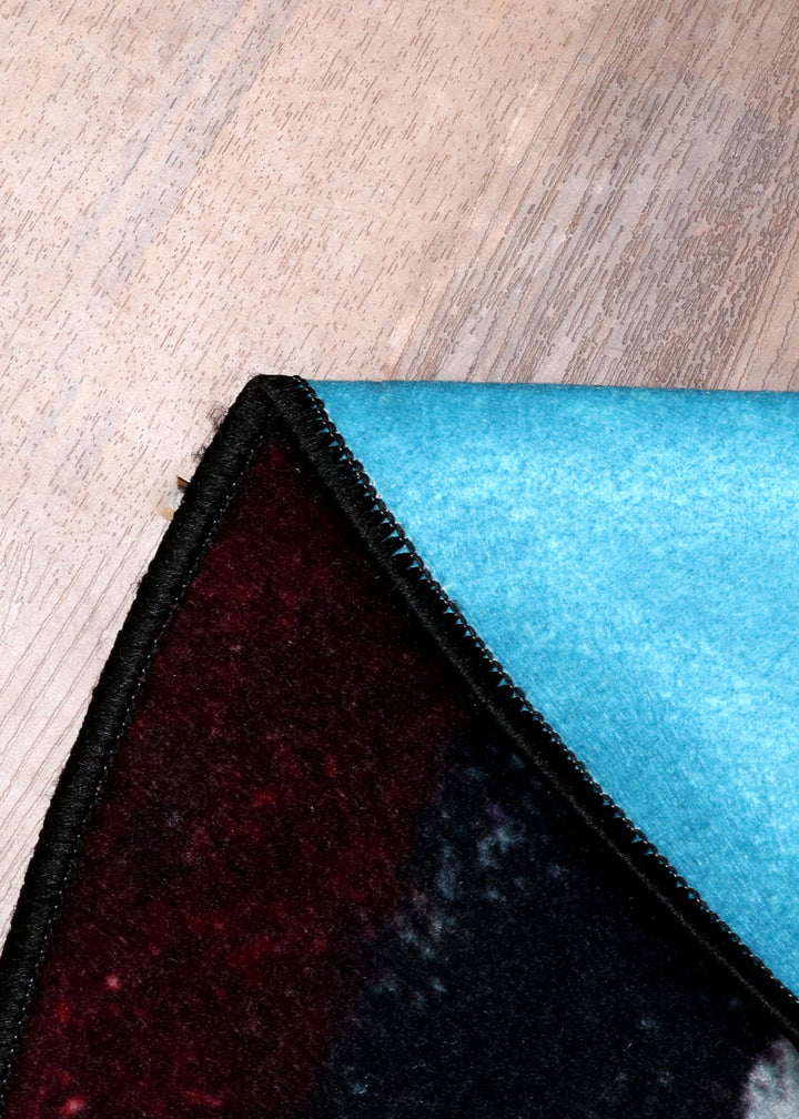 Geometric Round Area Rug
