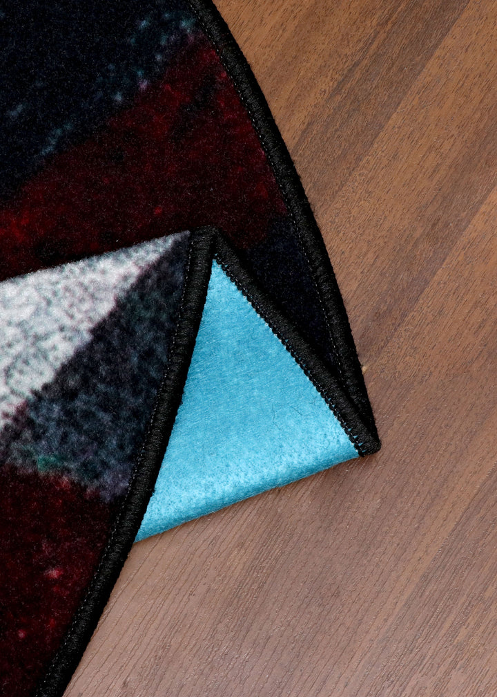 Geometric Round Area Rug