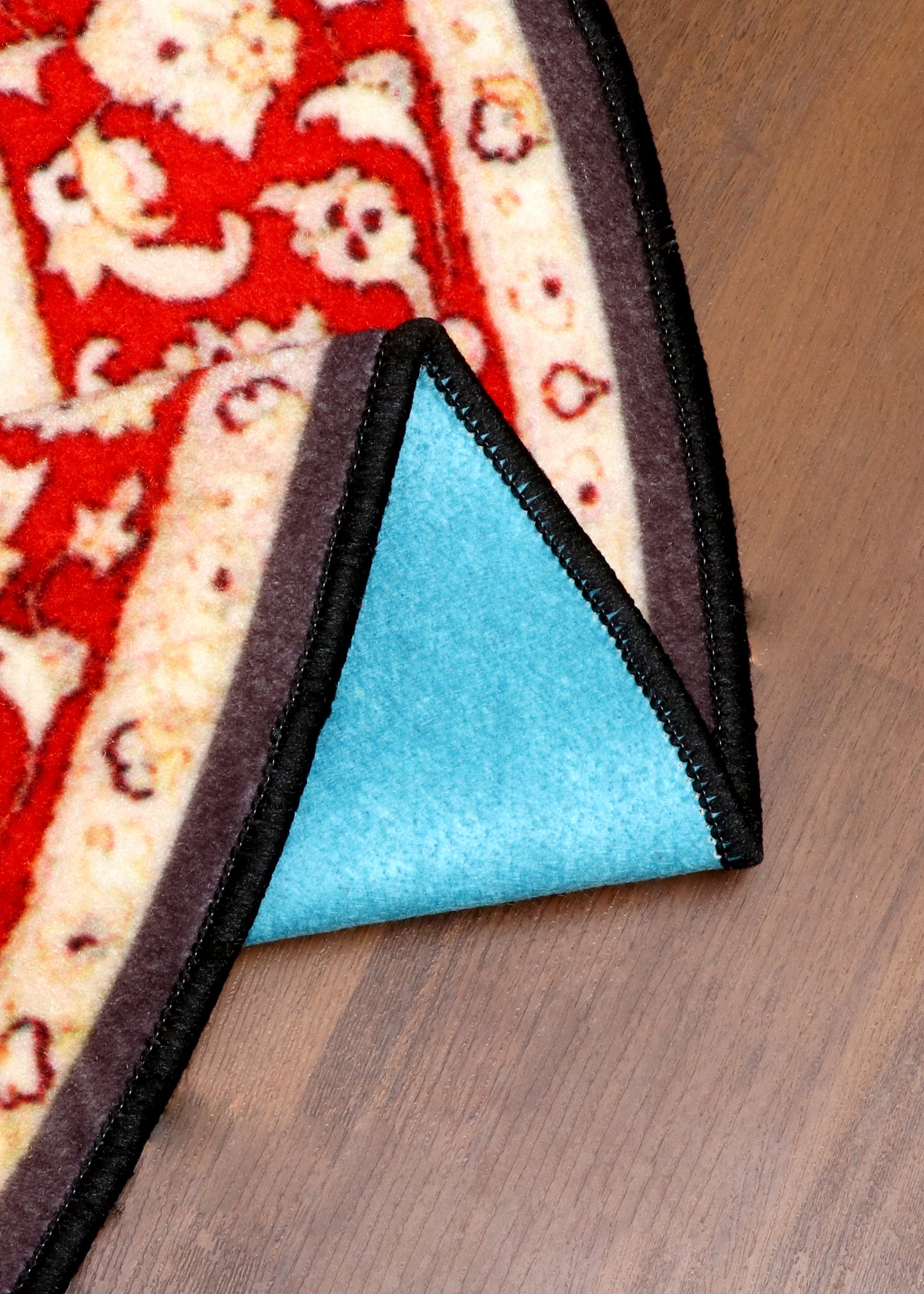 Traditional Tabriz Medallion Round Rug