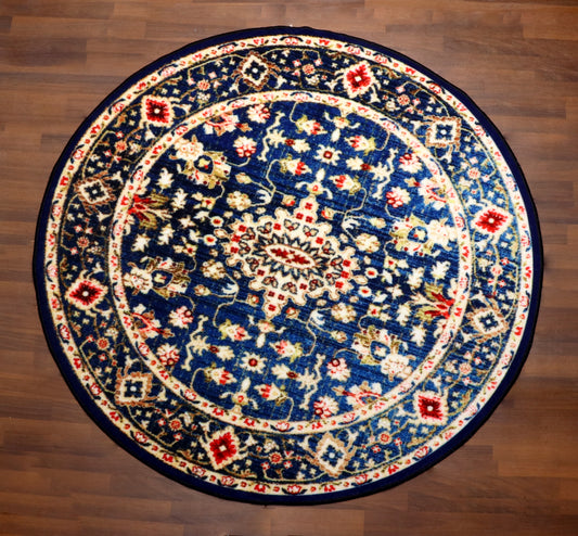 Ornamental Round Rug