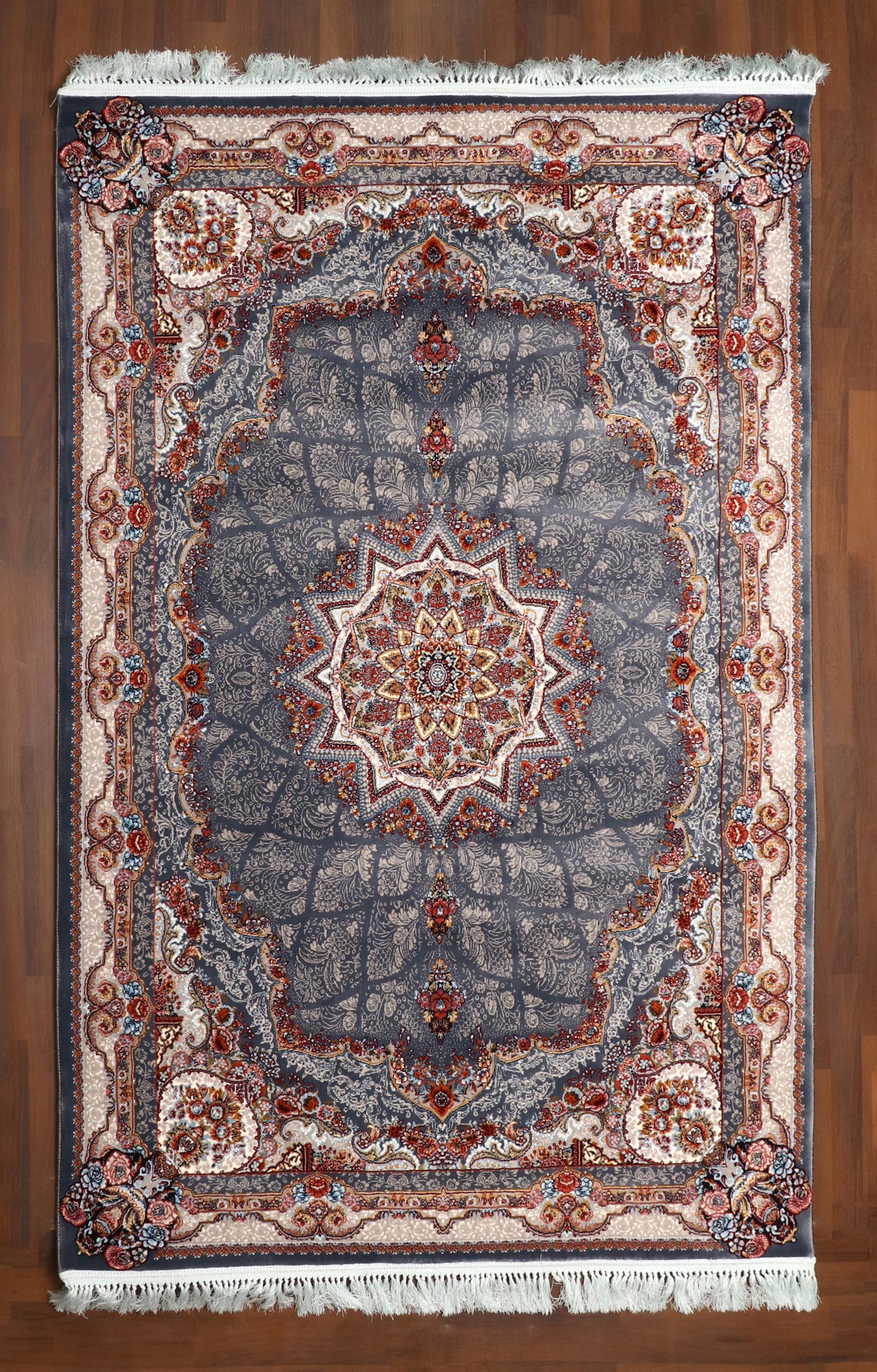 Vintage Persian Star Medallion Rug
