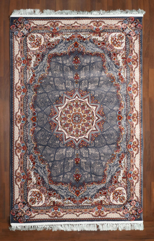 Vintage Persian Star Medallion Rug
