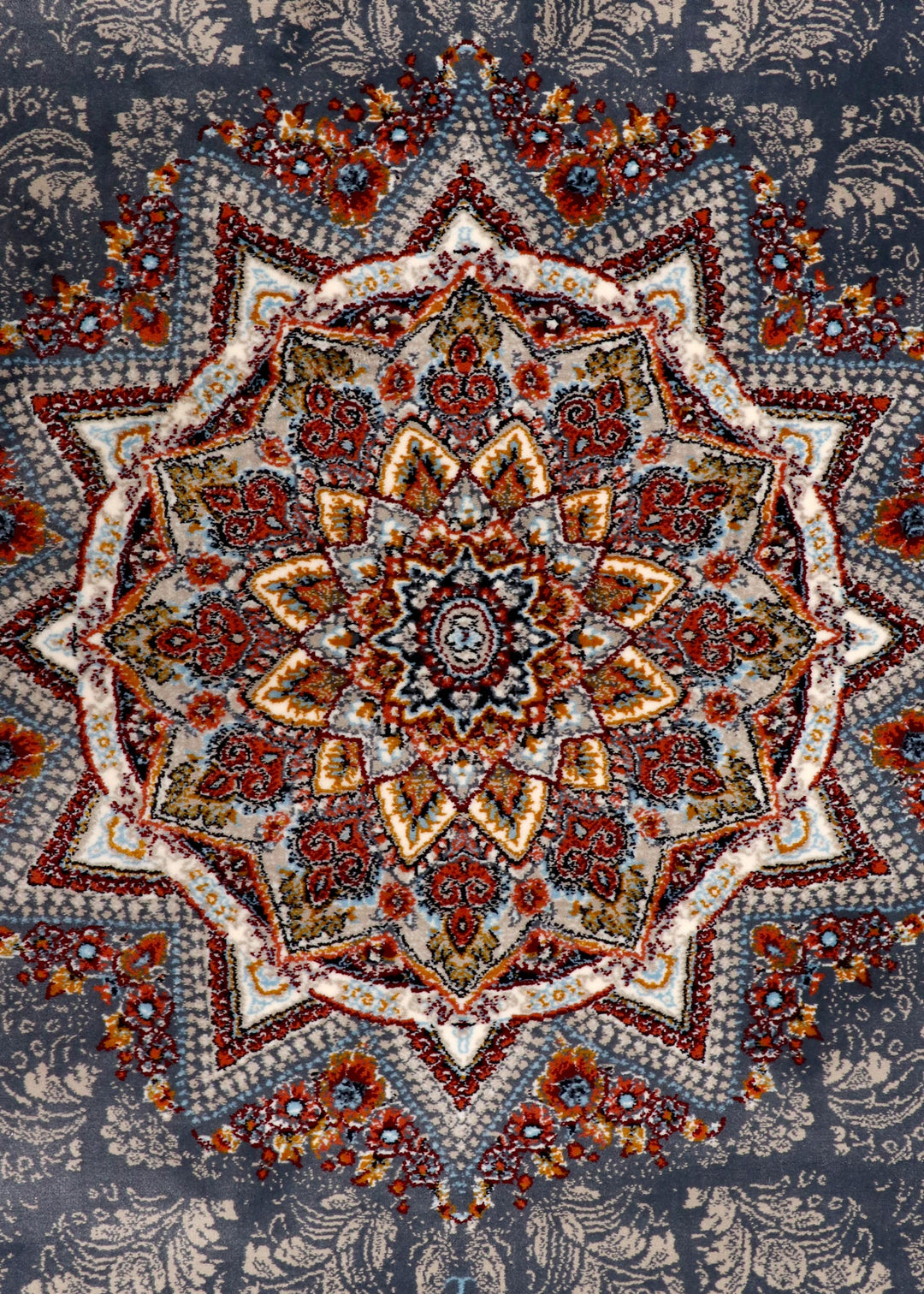 Vintage Persian Star Medallion Rug