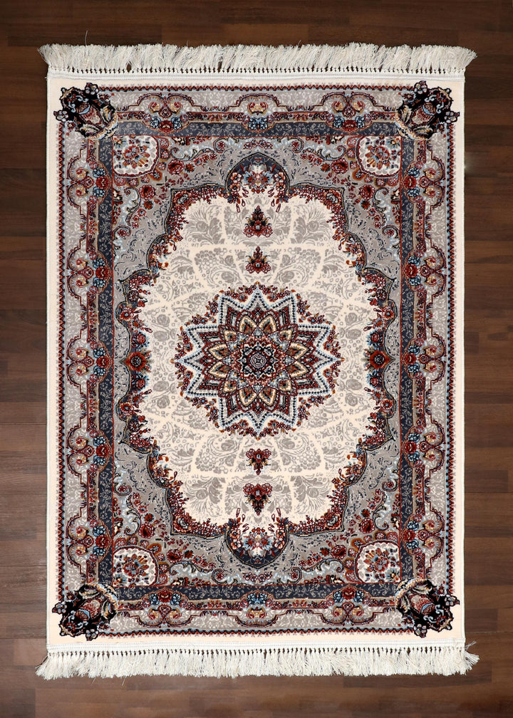 Classic Persian Starburst Medallion Rug