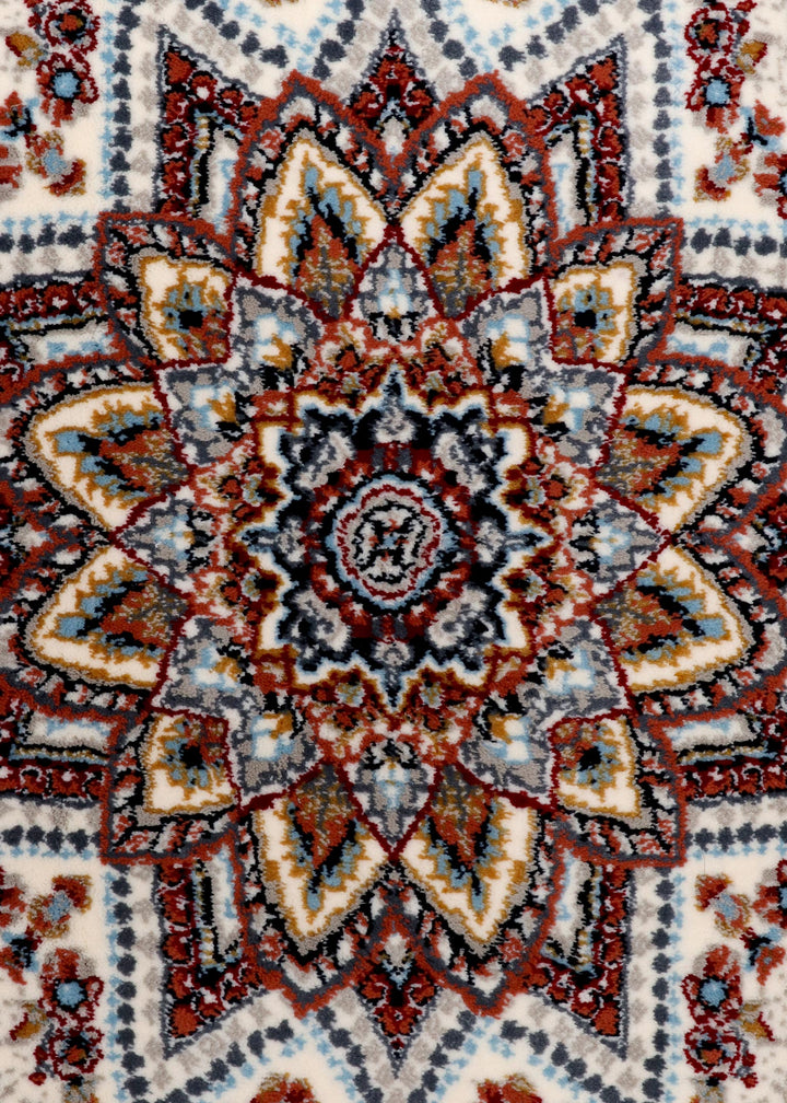 Classic Persian Starburst Medallion Rug