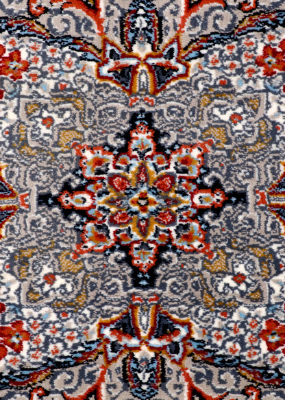 Midnight Bloom Persian Rug
