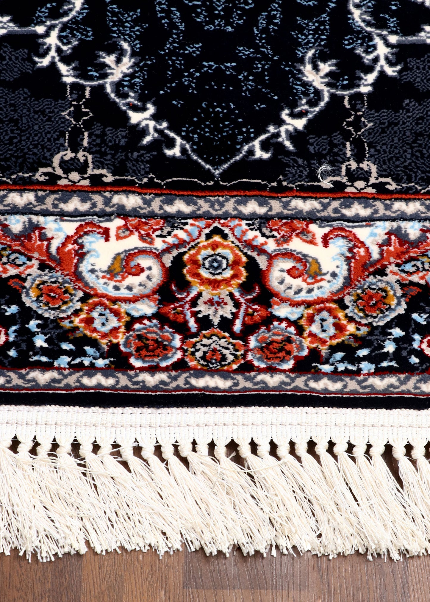 Midnight Bloom Persian Rug