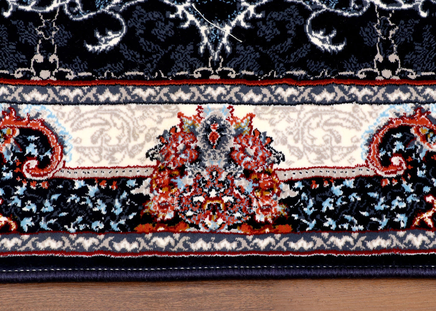 Midnight Bloom Persian Rug