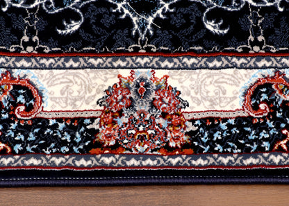 Midnight Bloom Persian Rug