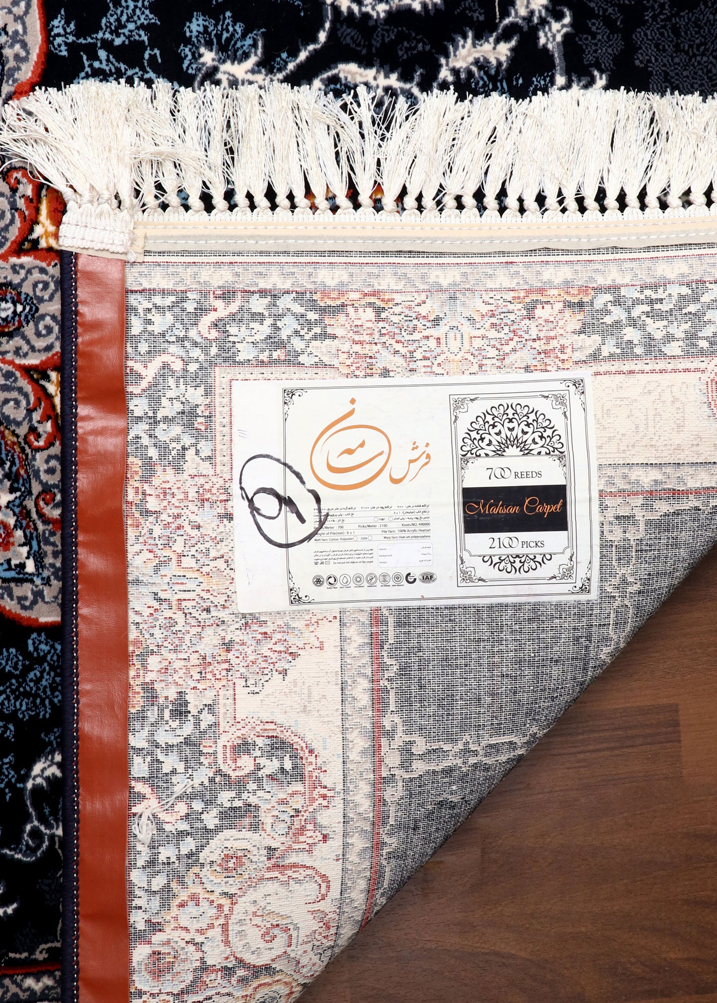 Midnight Bloom Persian Rug
