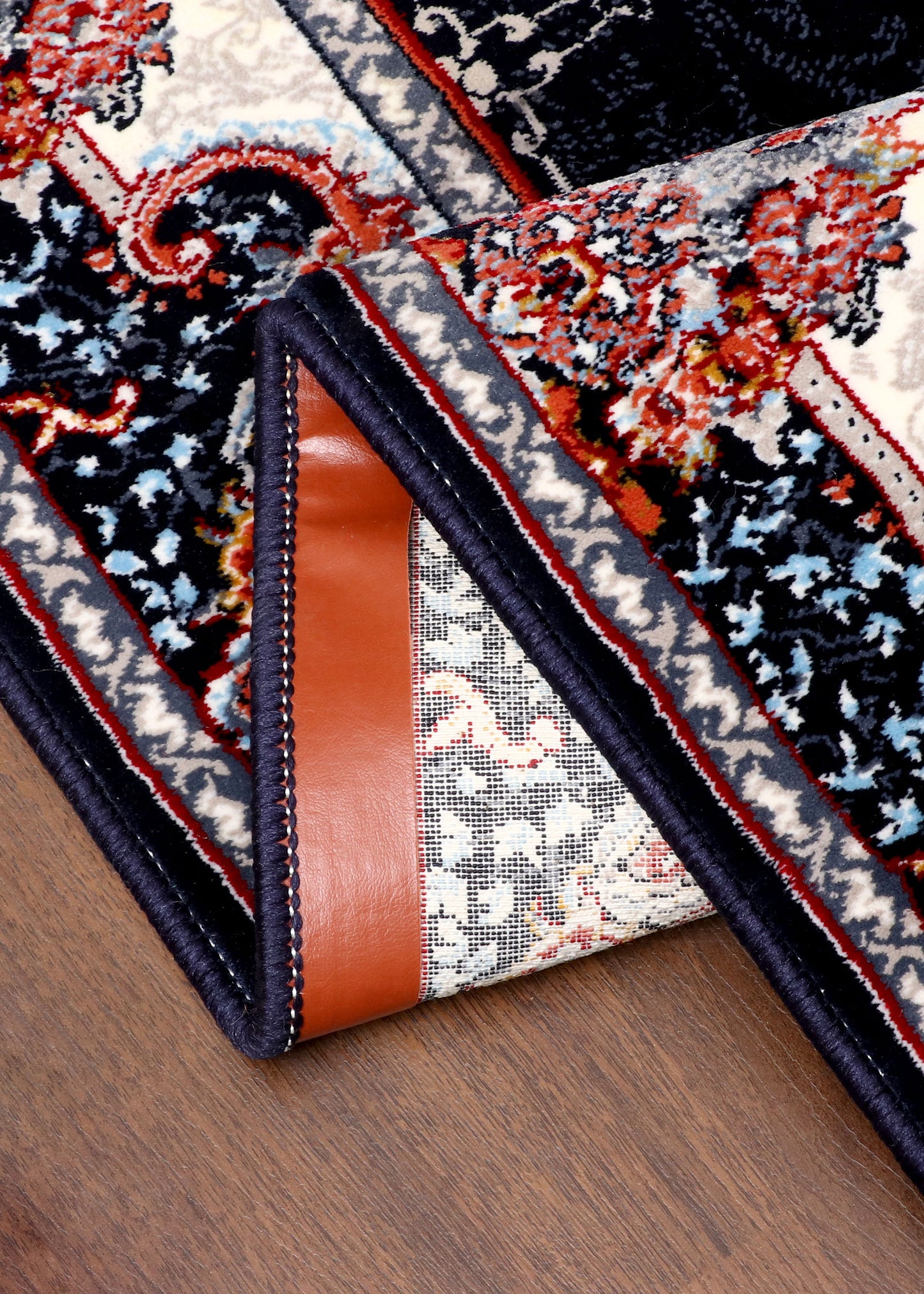 Midnight Bloom Persian Rug