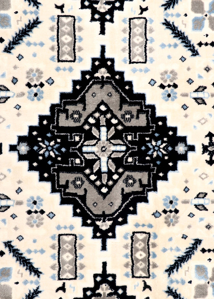 Traditional Turkish Tribal Diamond Rug