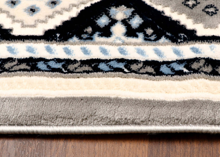 Traditional Turkish Tribal Diamond Rug