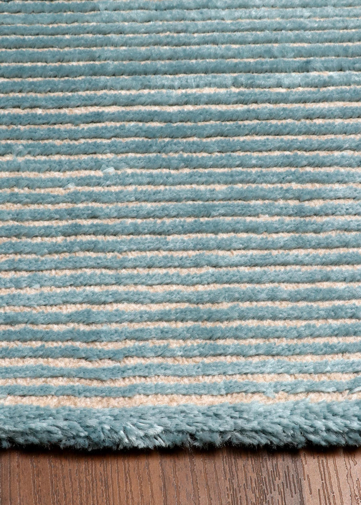 Turkish Plain Aqua Area Rug