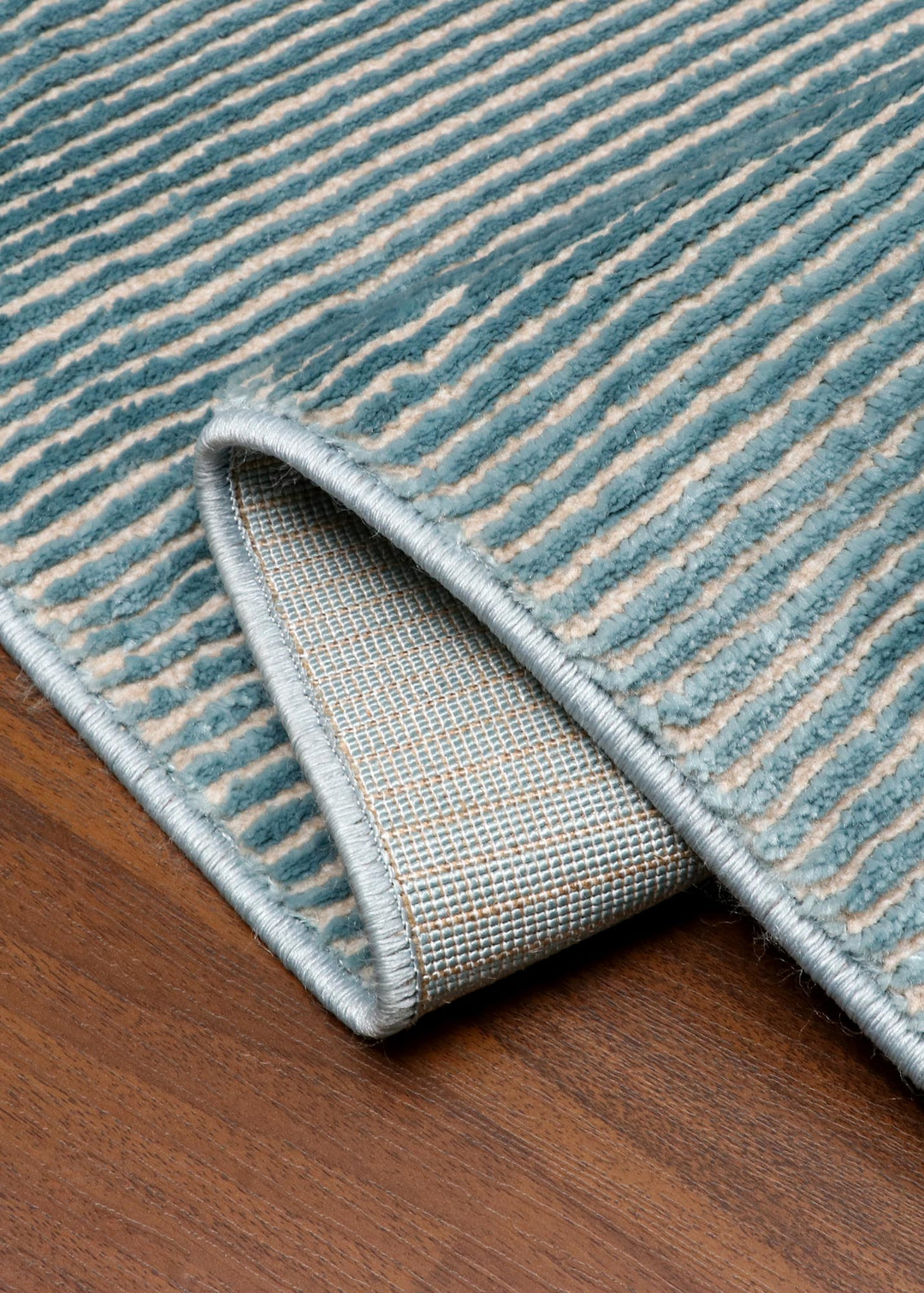 Turkish Plain Aqua Area Rug