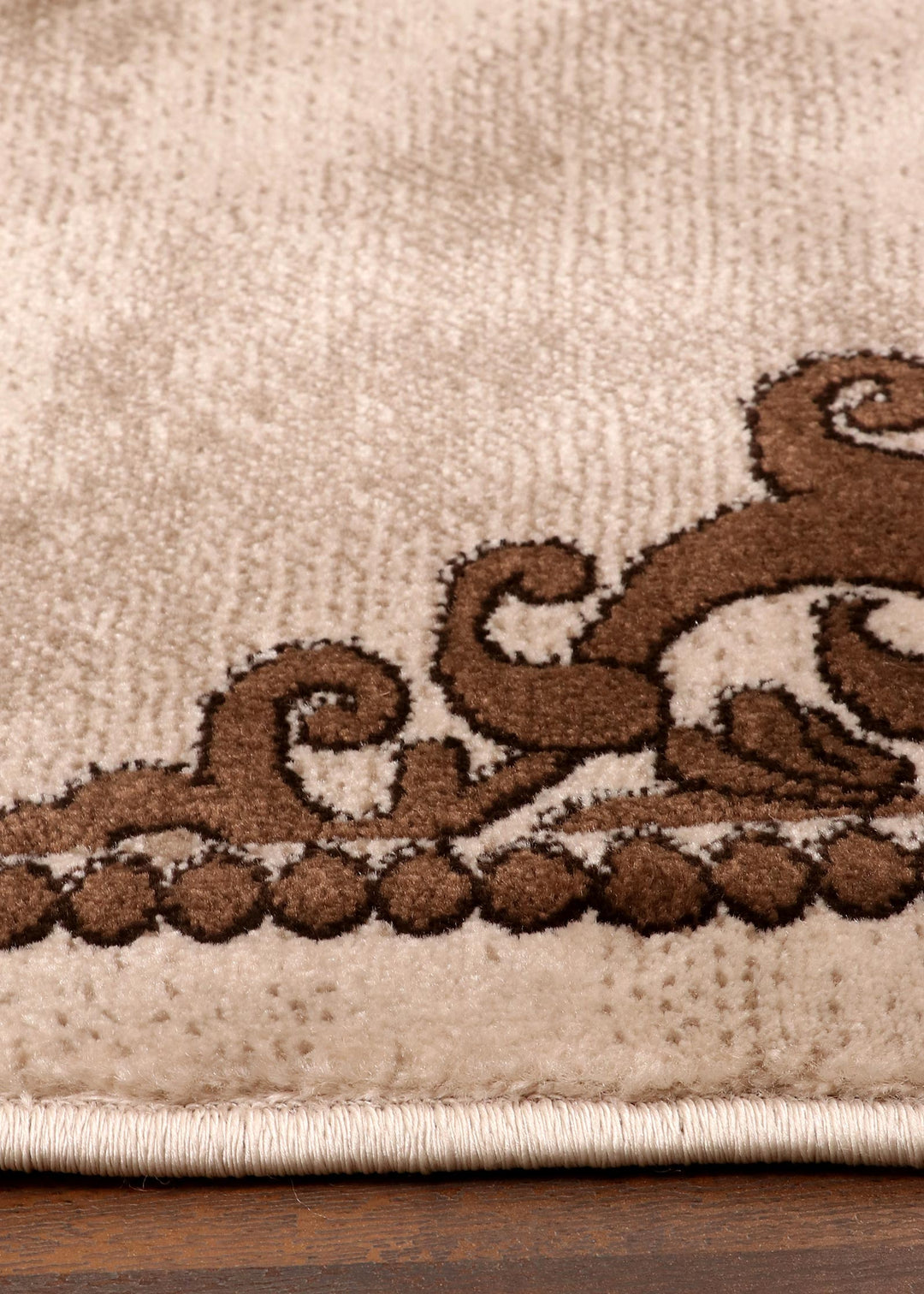 Royal Flourish Brown Rug