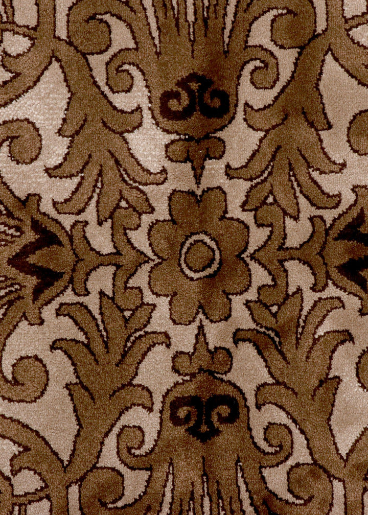 Royal Flourish Brown Rug