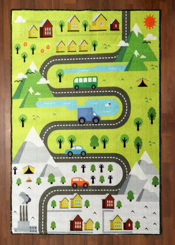 Adventure Road Play Rug for Kids