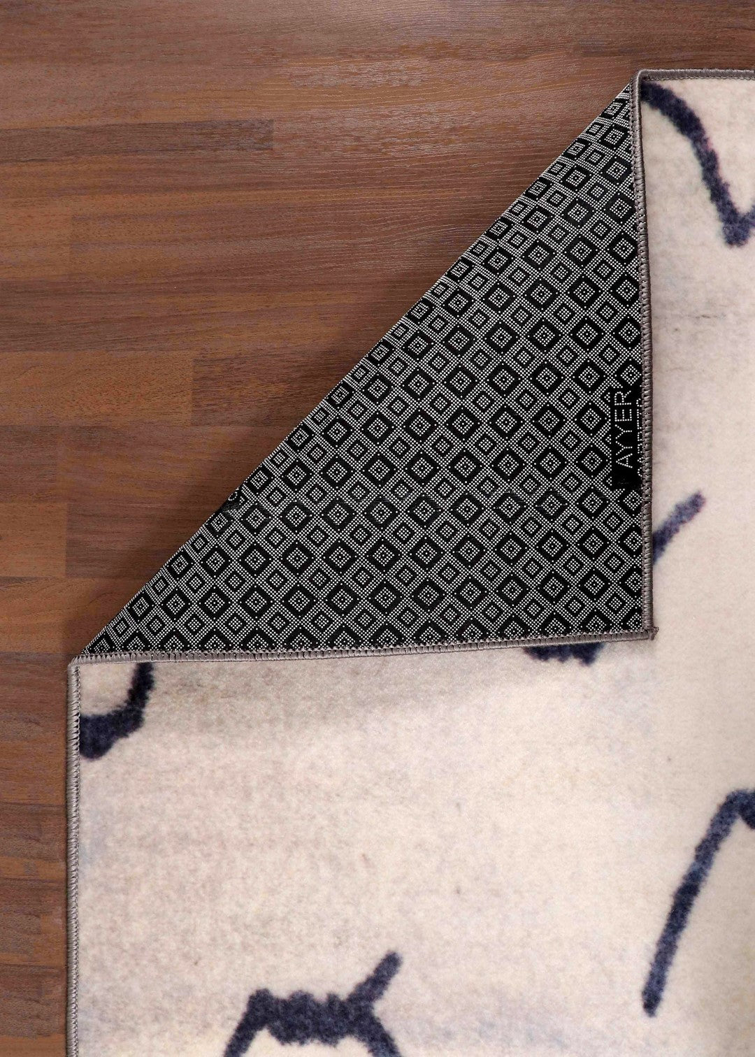 Abstract Azure Impressions Rug