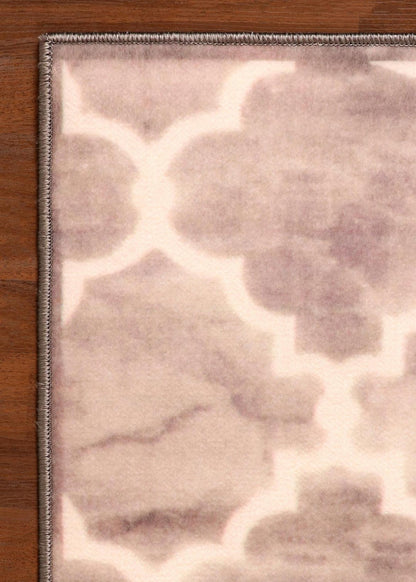 Chic Charcoal Trellis Rug
