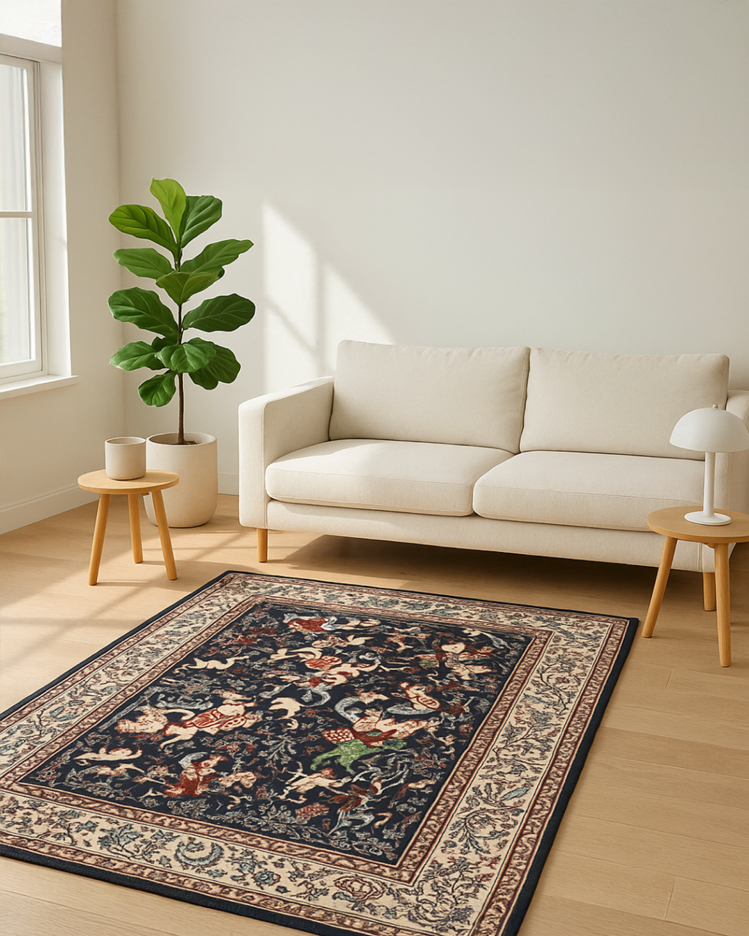 Chivalric Charm Shikarga Rug