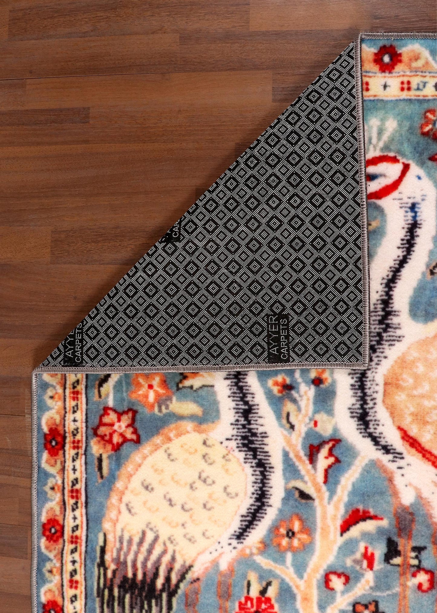 Serenity Crane Garden Rug