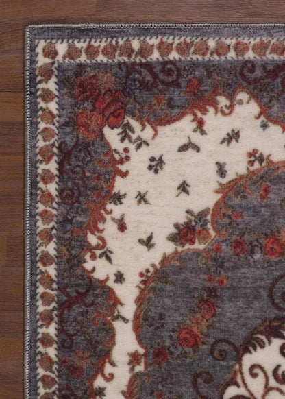Golden Filigree Grandeur Rug