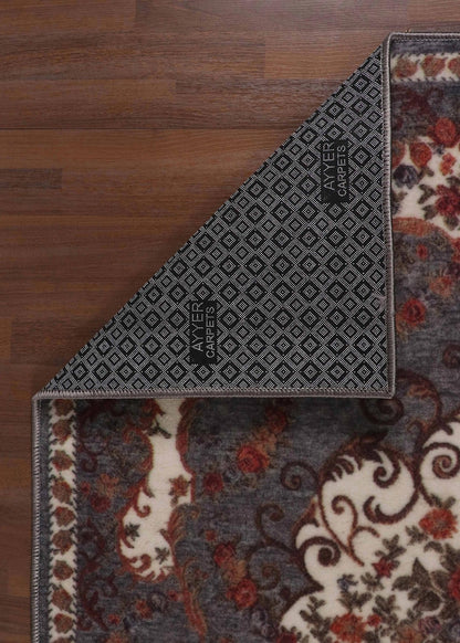Golden Filigree Grandeur Rug