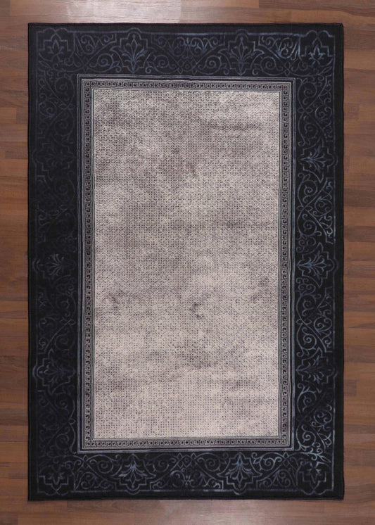 Contemporary Monochrome Elegance Rug