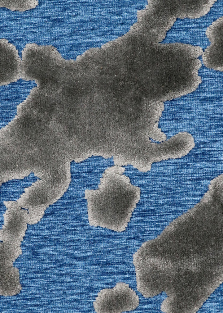 Mystic Blue Waves Rug