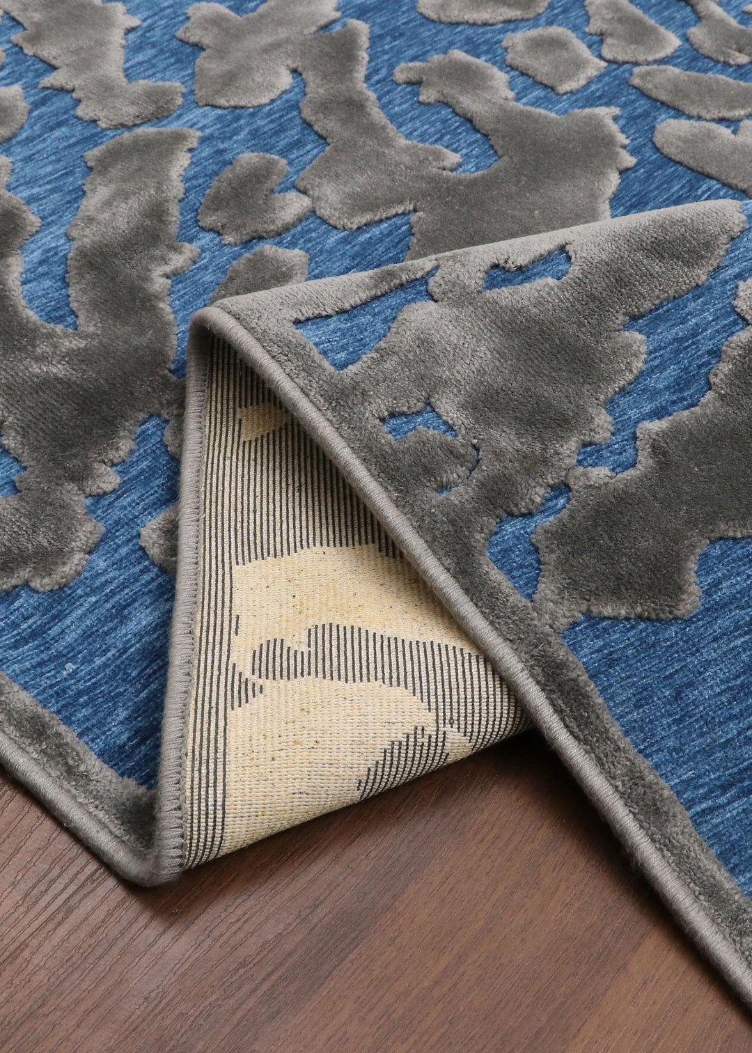 Mystic Blue Waves Rug