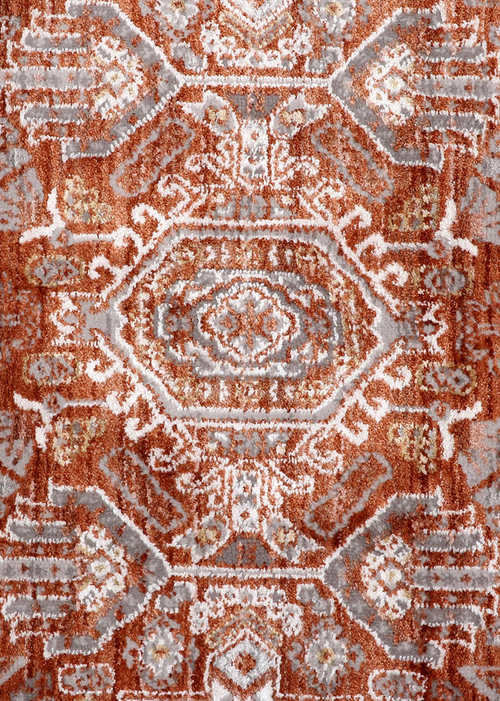 Moroccan Medallion Glow Rug