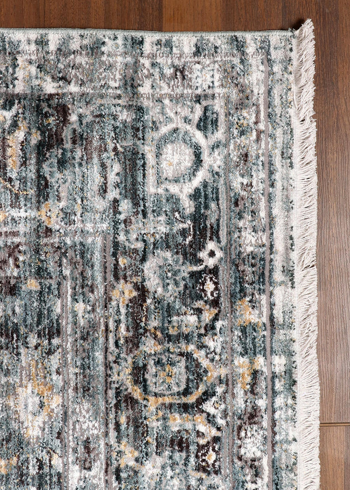 Distressed Persian-Inspired Area Rug