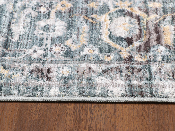 Distressed Persian-Inspired Area Rug