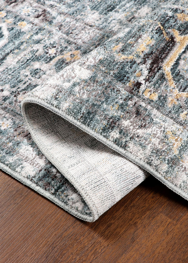 Distressed Persian-Inspired Area Rug