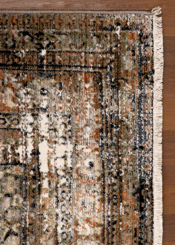 Turkish Rustic Medallion Rug