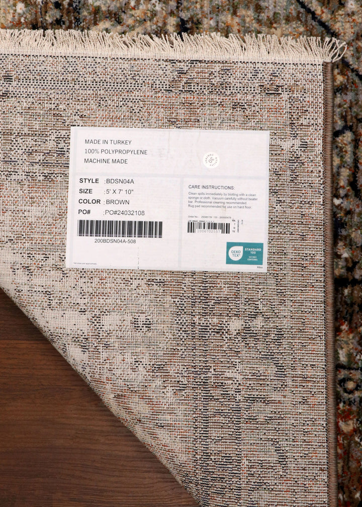Turkish Rustic Medallion Rug
