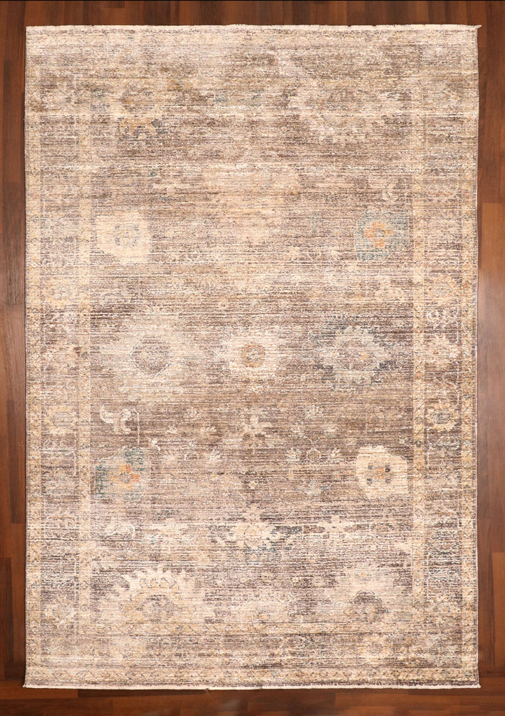 Turkish Rustic Elegance Vintage Rug