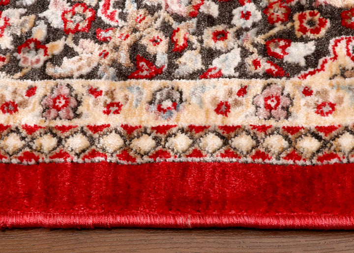 Turkish Imperial Red Medallion Rug