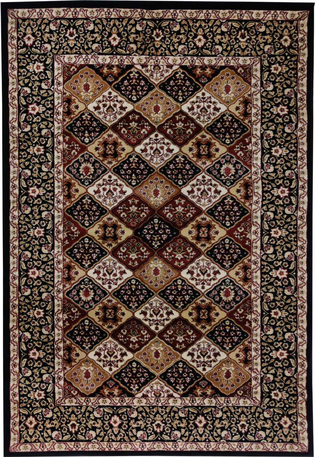 Elegant Traditional Persian-Inspired Rug