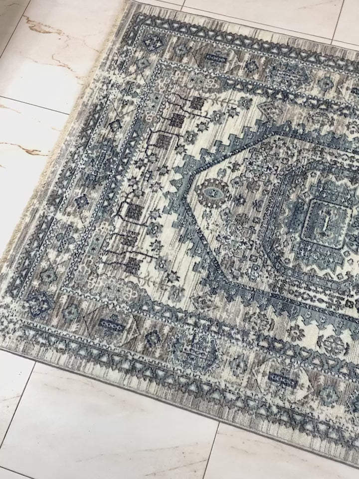 Sultan's Palace Inspired Vintage Turkish Rug
