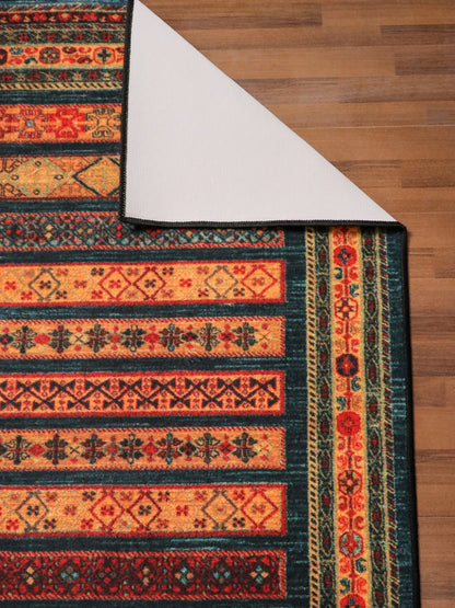 Multi Color Kazak Print Rug