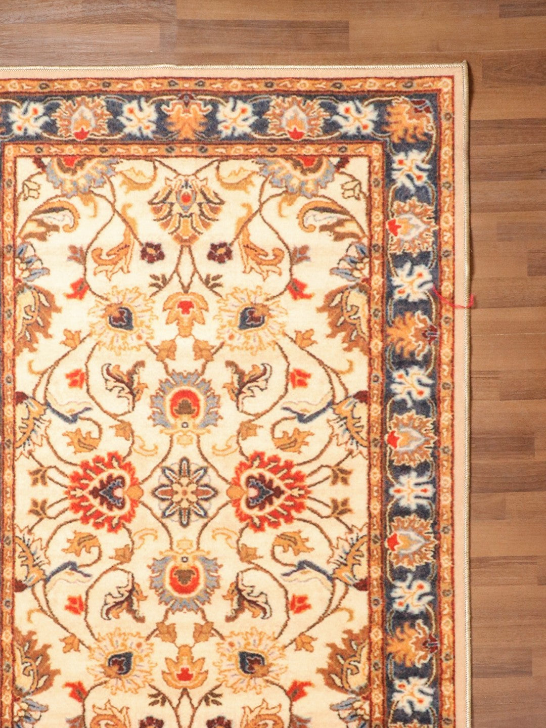 Multi Color Floral Print Rug
