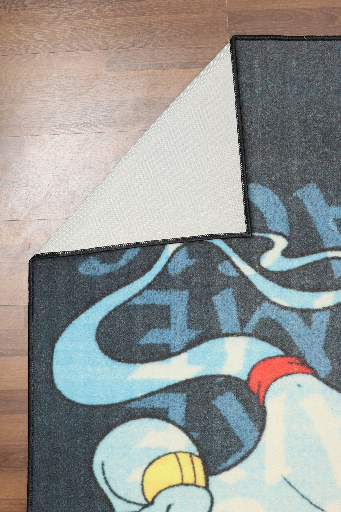Blue Aladin Print Rug
